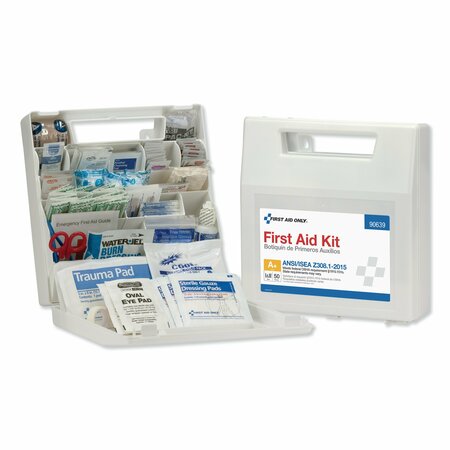 FIRST AID ONLY ANSI Class A+ First Aid Kit for 50 People, 183 Pieces 90639
